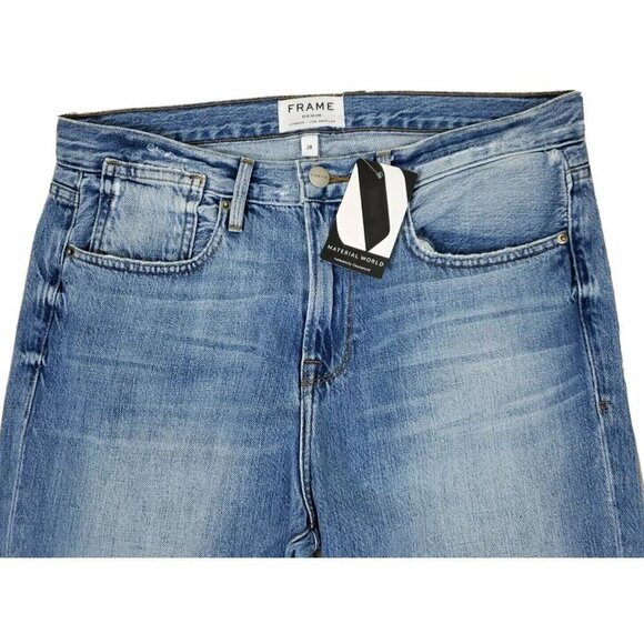 Frame ~Men's Size 28~ Blue Denim London-Los Angeles Distressed Jeans NWT. - Picture 3 of 12